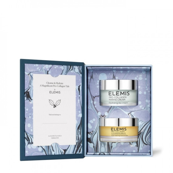Набор Дуэт Про-Коллаген Очищение и Увлажнение кожи ELEMIS Cleanse & Hydrate A Magnificent Pro-Collagen Tale Gift Set