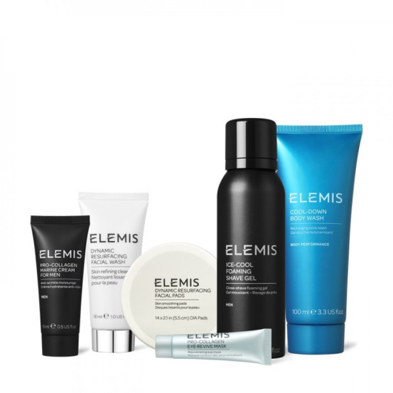 Чоловічий набір бестселерів для догляду за обличчям та тілом ELEMIS The Collector's Edition