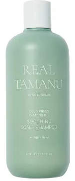 Успокаивающий шампунь Rated Green Real Tamanu Cold Pressed Tamanu Oil Soothing Scalp Shampoo, 400 мл
