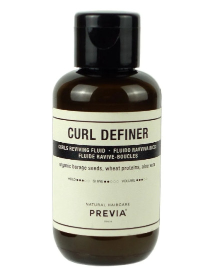 Дефайнер від заплутування з антистатиком Previa Curl, 100 мл
