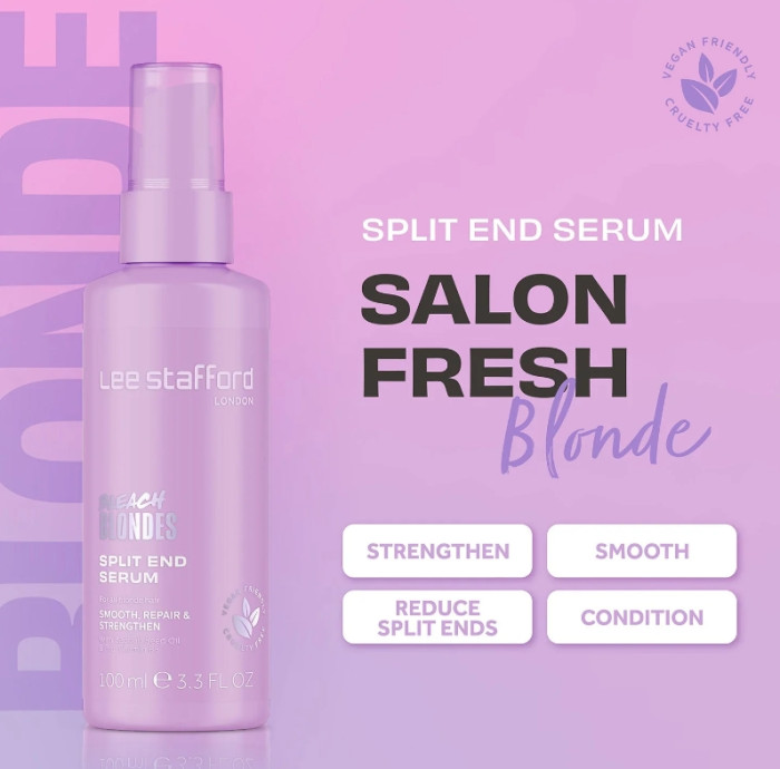Сироватка для кінчиків волосся Lee Stafford Bleach Blondes Split End Serum, 75 мл