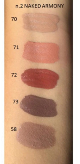 Набор №2 NoUBA Millebaci Box Set 5 Kisses Experience, 5х3мл