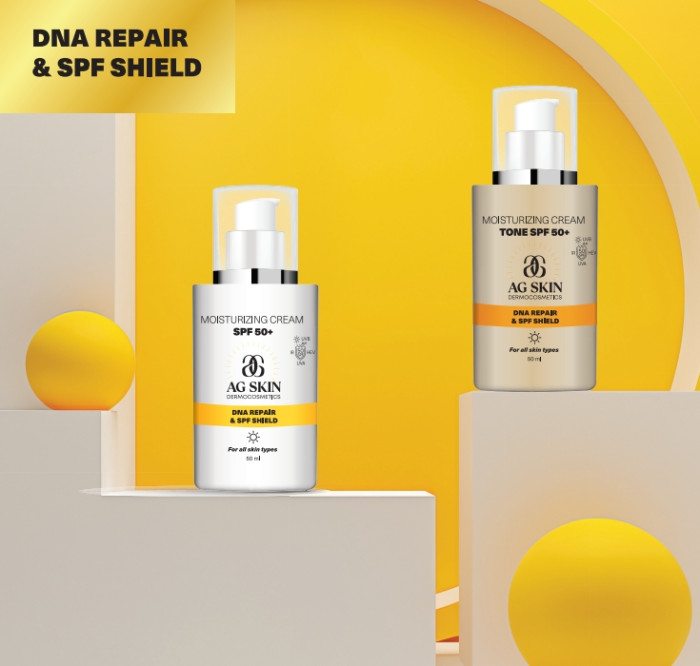 Тонирующий крем с SPF AG SKIN MOISTURISING CREAM Tone SPF 50, 50 мл