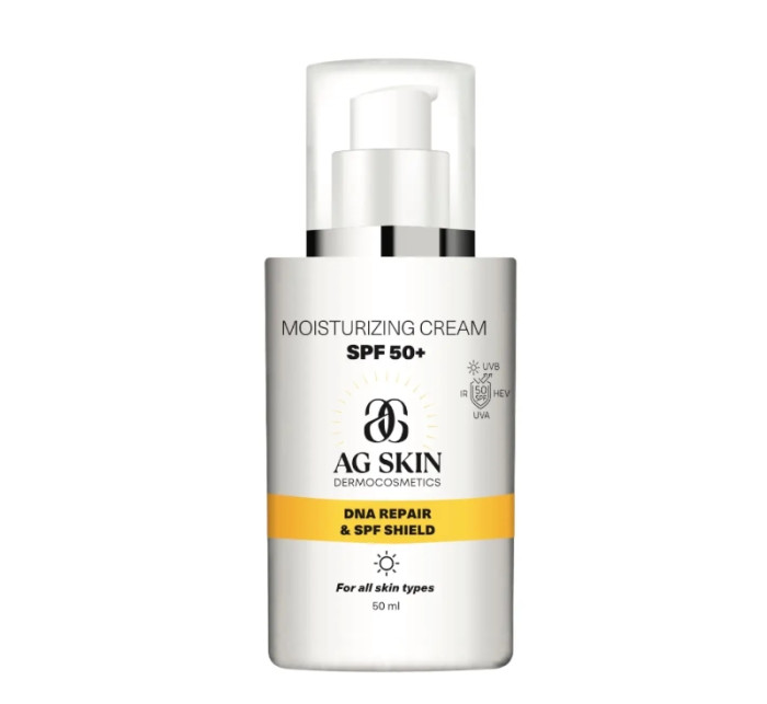 Увлажняющий крем с SPF AG SKIN MOISTURISING CREAM SPF 50, 50 мл