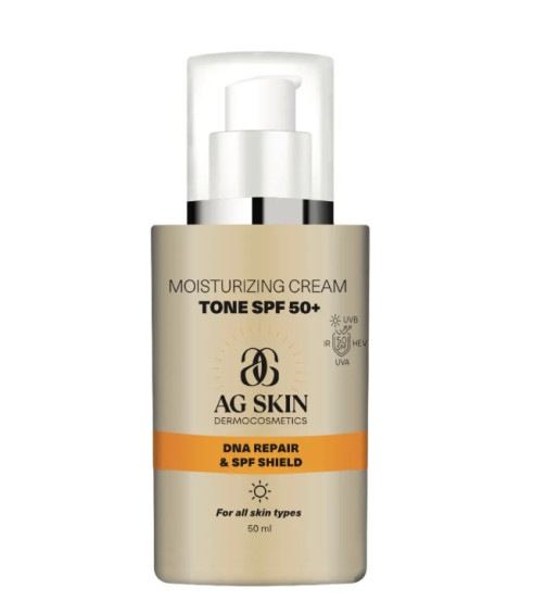 Тонирующий крем с SPF AG SKIN MOISTURISING CREAM Tone SPF 50, 50 мл