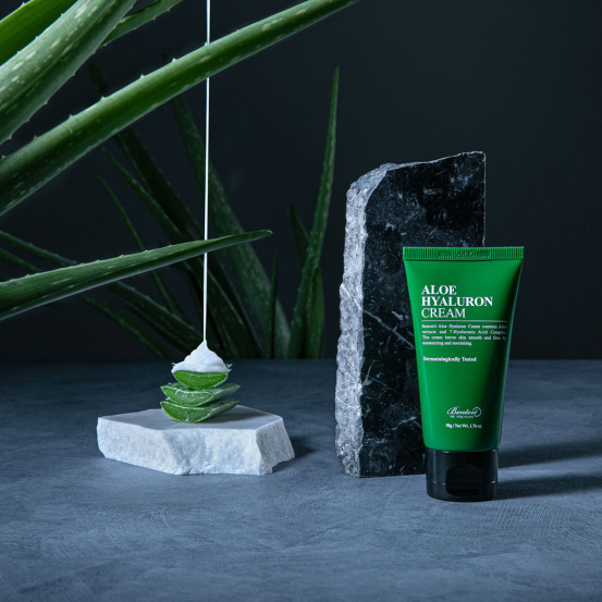 Увлажняющий крем с алоэ и гиауроновой кислотой Benton Aloe Hyaluron Cream, 50 г