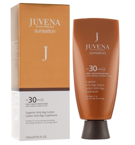 Сонцезахисний антивіковий лосьйон для тіла SPF 30 Juvena Sunsation Superior Anti-Age Lotion SPF 30, 150 мл