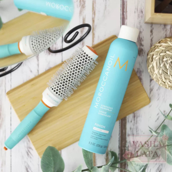 Сияющий лак для волос экстра-сильной фиксации MoroccanOil Luminous Hairspray Extra Strong Hold, 330 мл