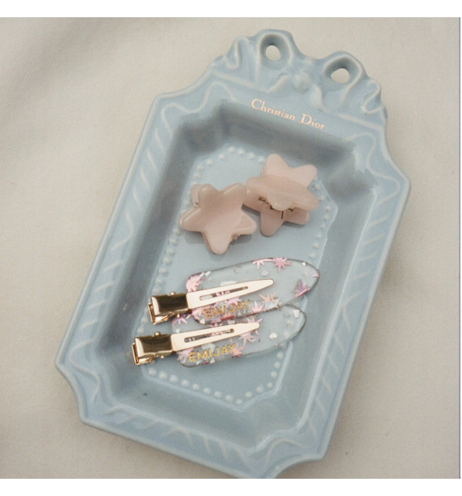 Набір крабиків для волос Emi Jay Baby Star Clip Set In Blush