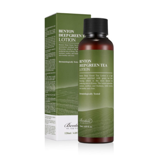 Лосьйон із Зеленим Чаєм Benton Deep Green Tea Lotion, 120 мл