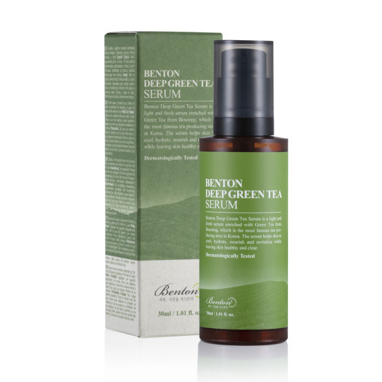 Серум із зеленим чаєм Benton Deep Green Tea Serum, 35 мл