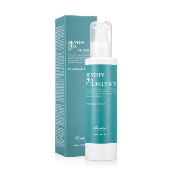Тонер эксфолиант с лактобионовой кислотой Benton PHA Peeling Toner, 150 мл