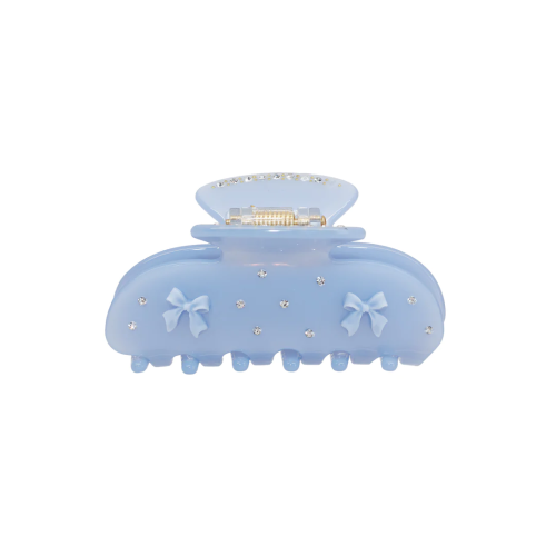 Крабик для волос Emi Jay Sweetheart Clip In Blue Ribbon