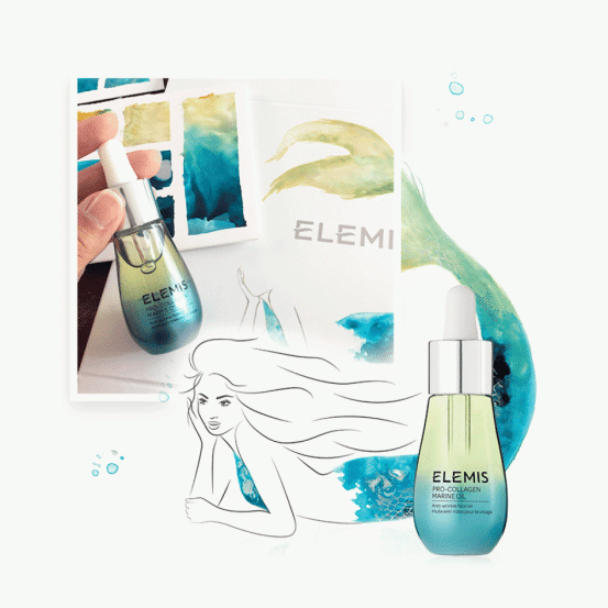 Масло для лица против морщин ELEMIS Pro-Collagen Marine Oil, 15 мл