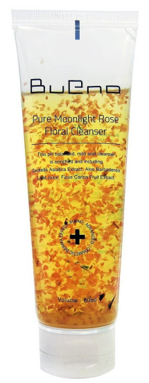 Гель для вмивання з пелюстками троянд Bueno Pure Moonlight Rose Floral Cleanser, 150 мл