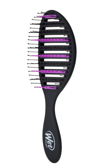 Расческа Wet Brush Charcoal Infused Speed Dry