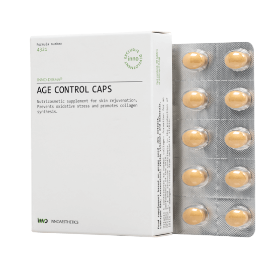 Нутрицевтик, замедляющий процессы старения AGE CONTROL Innoaesthetics, 30 CAPS