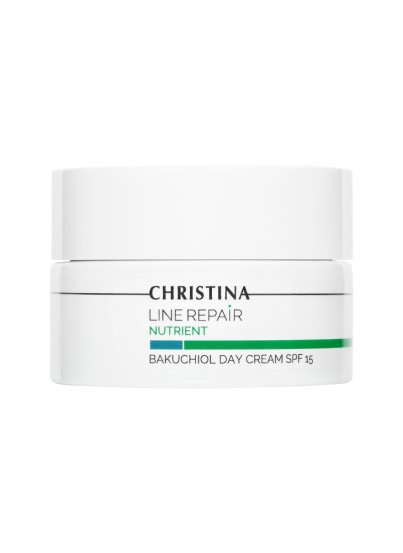 Денний крем SPF 15 з бакучіолом Christina Line Repair Nutrient Bakuchiol Day Cream SPF15, 50 мл
