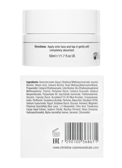 Денний крем SPF 15 з бакучіолом Christina Line Repair Nutrient Bakuchiol Day Cream SPF15, 50 мл