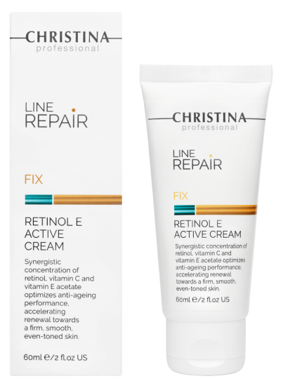 Крем з ретинолом та вітаміном Е Christina Line Repair Fix Retinol E Active Cream, 60 мл
