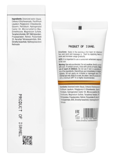 Крем з ретинолом та вітаміном Е Christina Line Repair Fix Retinol E Active Cream, 60 мл
