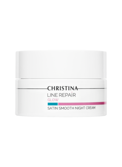 Нічний крем “Гладкість сатину” Christina Line Repair Glow Satin Smooth Night Cream, 50 мл