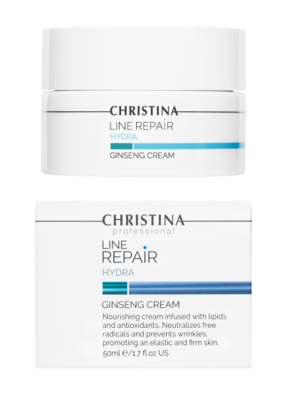 Крем із екстрактом женьшеню Christina Line Repair Hydra Ginseng Cream, 50 мл