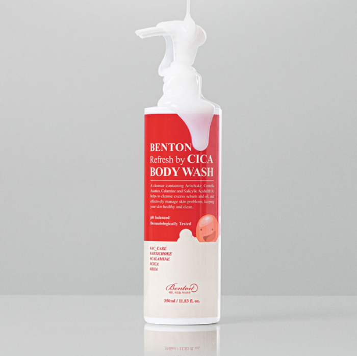 Гель для душа с Центеллой Benton Refresh by Cica Body Wash, 350 мл