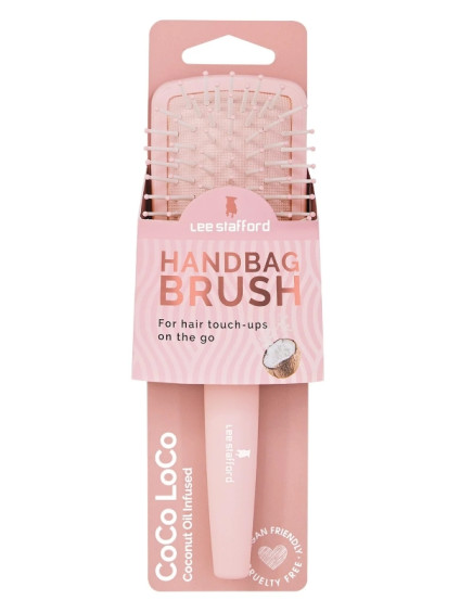 Щітка для волосся Lee Stafford Coco Loco Handbag Paddle Brush