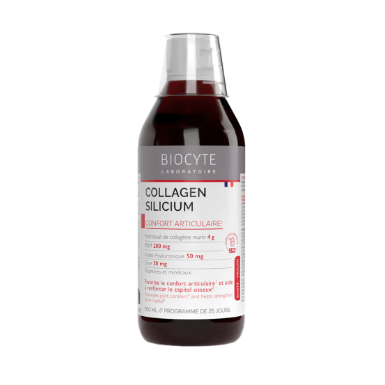 Пищевая добавка с коллагеном для суставов Biocyte COLLAGEN SILICIUM, 500 мл