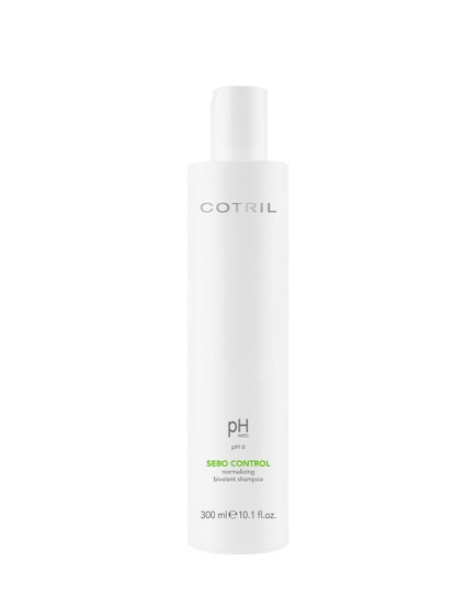 Нормалізуючий бівалентний шампунь Cotril PH Med Sebo-Control Shampoo, 300 мл