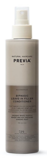 Двофазний незмивний кондиціонер Previa Reconstruct, 200мл