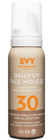 Щоденний захисний мус для обличчя EVY Technology Daily UV Face Mousse SPF, 75 мл