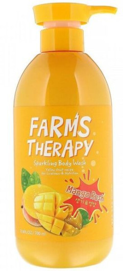 Гель для душу манго Daeng gi meo ri Farms therapy sparkling body wash mango, 700мл