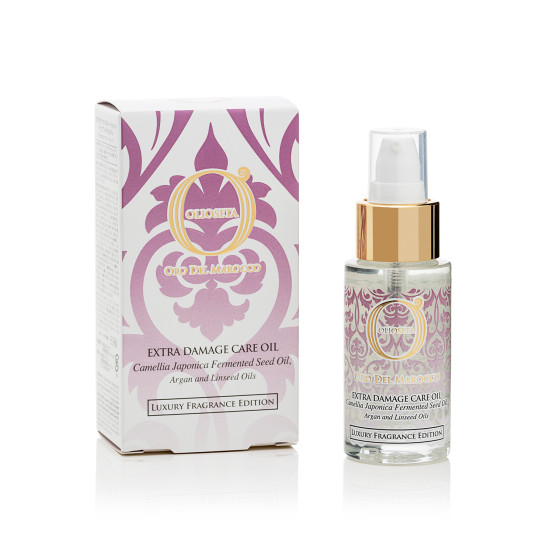 Восстанавливающее масло-уход для поврежденных волос Barex Olioseta Oro del Marocco oil treatment for damaged hair, 30 мл
