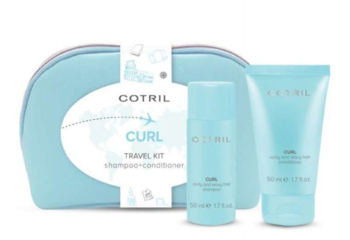Дорожный набор в мини формате для вьющихся волос Cotril Curl