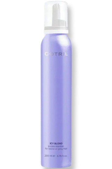 Фіолетовий зволожуючий мус ICY BLOND COTRIL, 200 мл