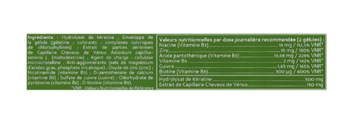 Капсулы для лечения выпадения волос Biocyte Keratine Forte Anti-Chute, 40 шт