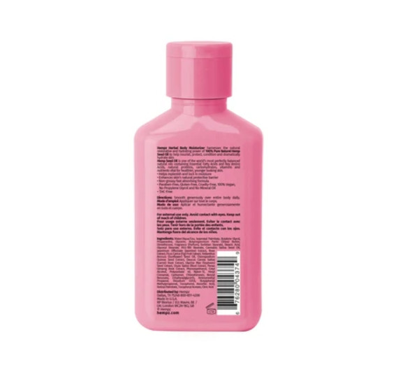 Зволожуюче молочко для тіла "Солодкий жасмін-троянда" з колагеном Hempz Sweet Jasmine and Rose Herbal Body, 65 мл