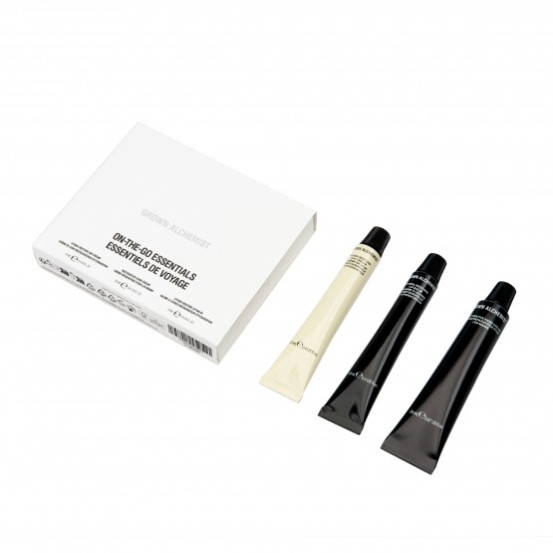 Трио фаворитов по уходу за лицом, губами и руками Grown Alchemist On-The-Go Essentials Kit