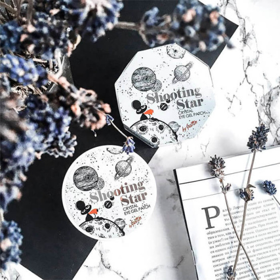 Гидрогелевые патчи для глаз Gaston Shooting Star Crystal Eye Gel Patch, 60 шт