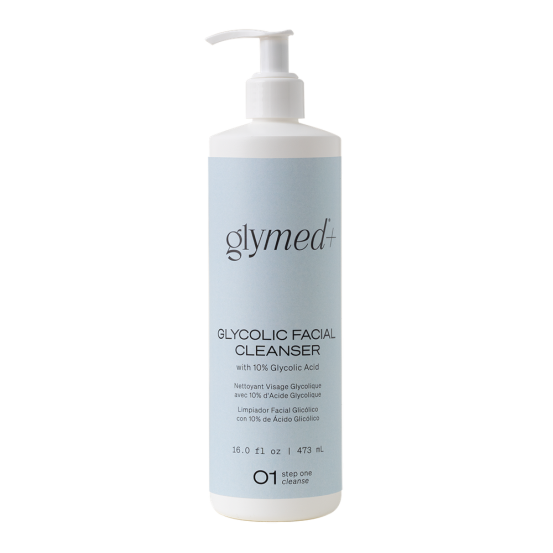 Гель для вмивання з гліколевою кислотою GlyMed Plus Glycolic Facial Cleanser with 10% Glycolic Acid, 473 мл