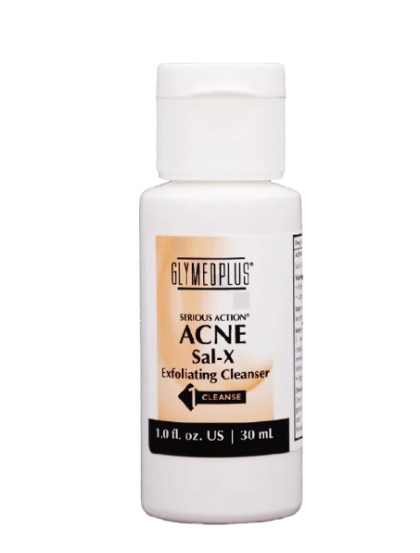 Гель для очищения с салициловой кислотой и гранулами GlyMed Plus Sal-X Exfoliating Cleanser, 30 мл