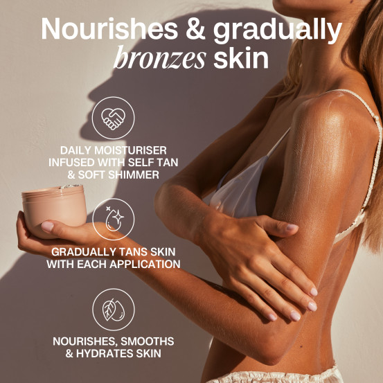 Баттер для тіла з поступовим ефектом засмаги Bali Body Gradual Tanning Butter, 220 г