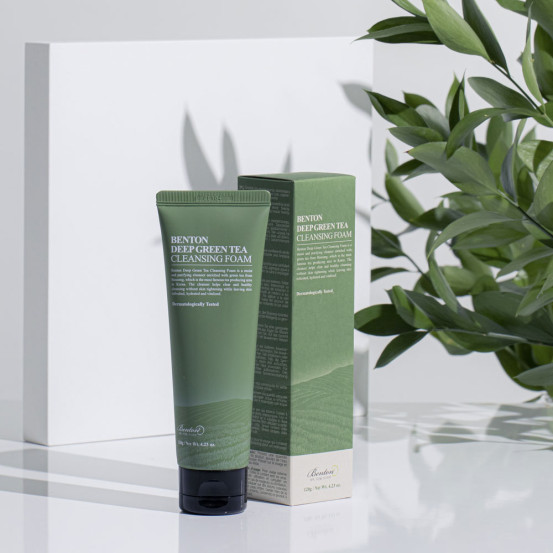 Очищающая пенка с зеленым чаем Benton Green Tea Foam, 120 мл