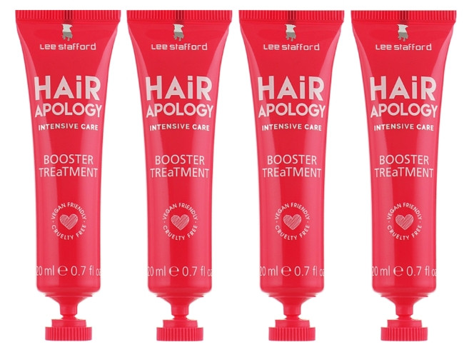 Бустер для лікування пошкодженого волосся Lee Stafford Hair Apology Booster Treatment, 4х25 мл