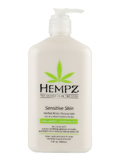 Зволожуючий лосьйон для чутливої шкіри Hempz Sensitive Skin Herbal Body Moisturizer, 500 мл