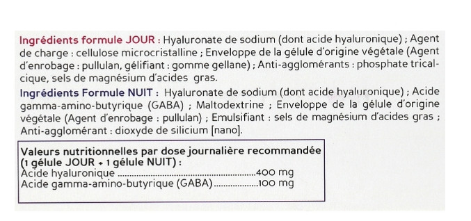 Капсулы "Гиалурон день-ночь" Biocyte Hyaluronic Jour/Nuit, 60 шт