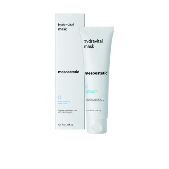 Увлажняюще-питательная маска для лица Mesoestetic Hydra-vital face mask, 100 мл