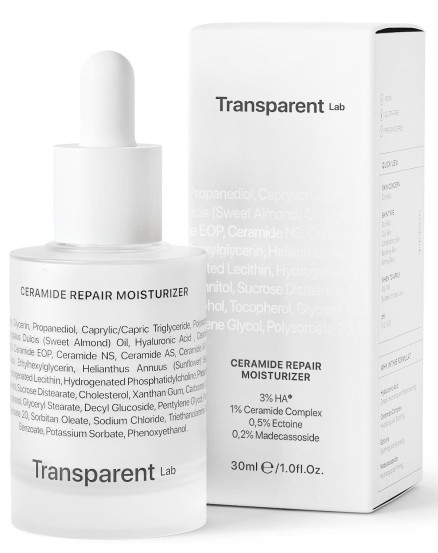 Ультраувлажняющая сыворотка Transparent-lab Ceramide repair moisturizer, 30мл